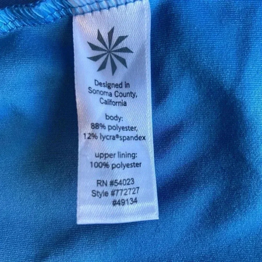 Athleta Blue Racerback Tank Top - Picture 5 of 8